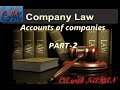 CA INTER COMPANY LAW CHAPTER 9 ACCOUNTS OF COMPANIES PART 2 #ca #cainterlaw