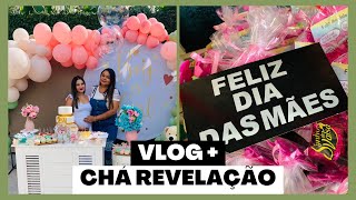 VLOG/ chá revelação + montando lembrancinhas