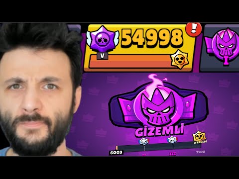 Aşamalıda GİZEMLİ OLDUM! 55k! 70.000 KUPA OLUYORUM🤩 Ramazan 2024 (23.Gün) Brawl Stars