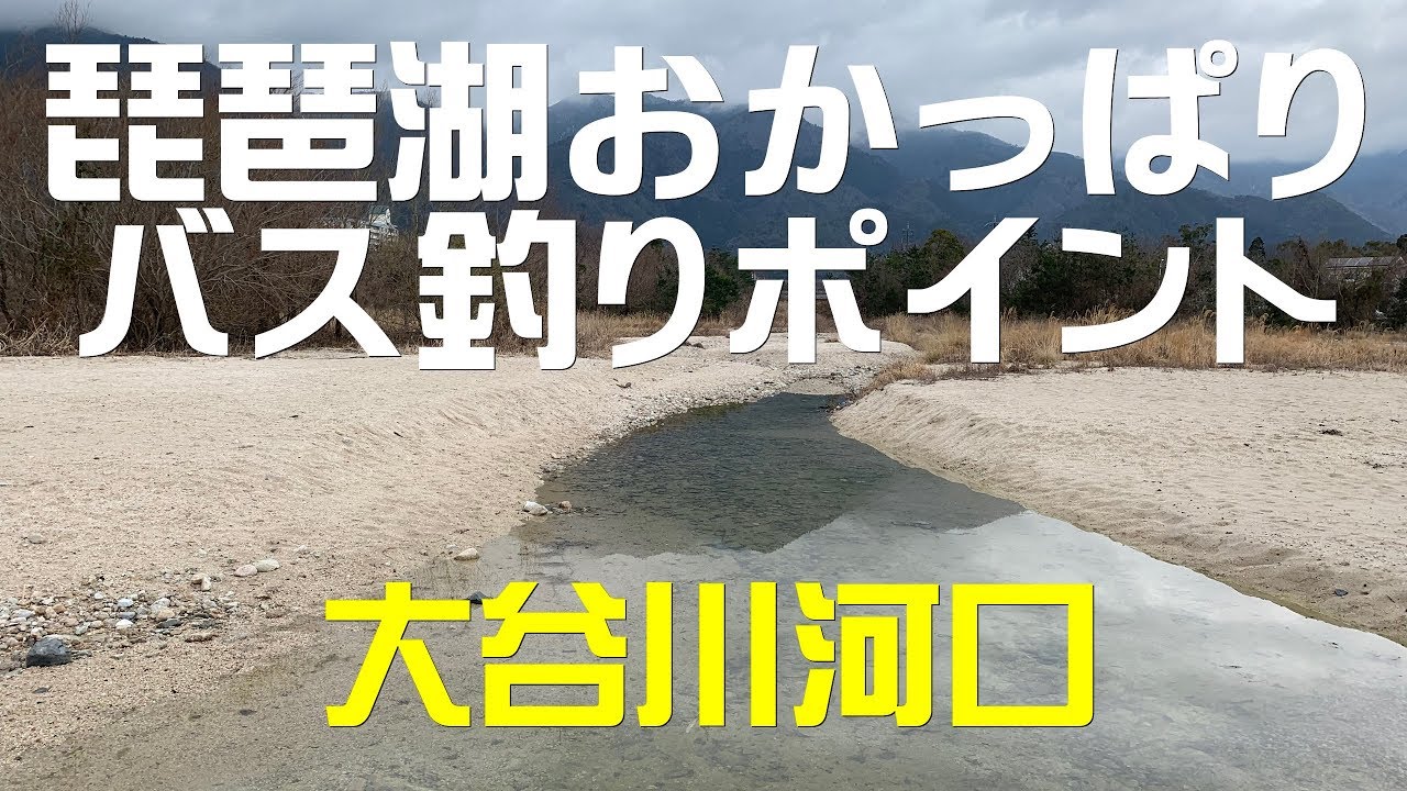 琵琶湖おかっぱりポイント大谷川河口 Youtube