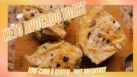 Keto Avocado Toast Recipe 🥑 | Low-Carb & Gluten-Free Breakfast Idea #ketorecipes #lowcarb