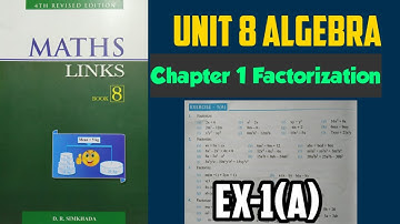 Factorization | Factorization of algebraic expressions | Factorize | Algebraic Expression class 8