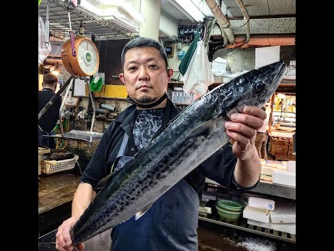Craftsmanship] How to prepare large fish by a man who has