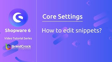 Shopware 6 tutorials : How to edit snippets?