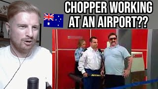 Reaction To Chopper Airport Security