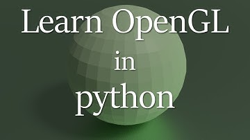 OpenGL in python e11 - view space and the lookat function