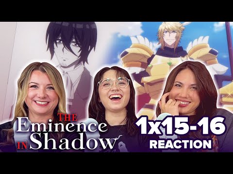 NEW LOOK?! 😲 The Eminence in Shadow - 1x15 & 1x16 - The Strongest Weakest Man / Unseen Intentions