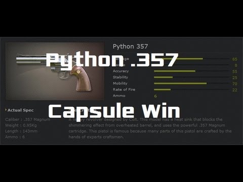 Alliance of Valiant Arms - Python .357 Capsule Win
