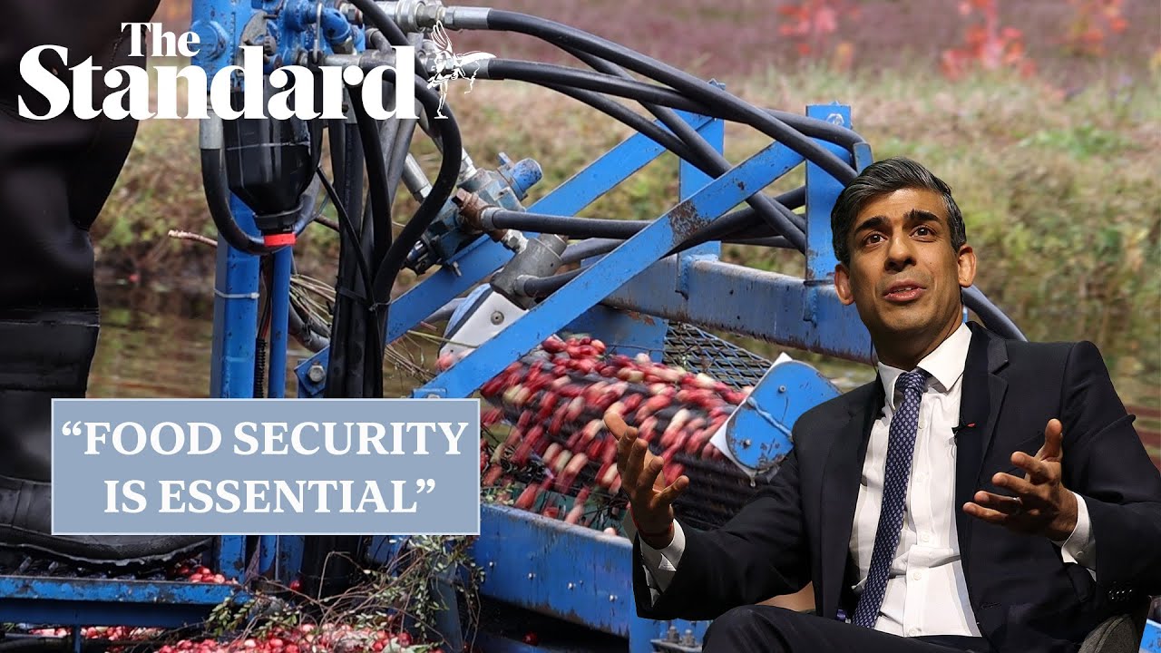 Rishi Sunak: Food security is a vital part of national security