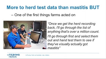 Turning data into action: How are dairy farmers getting value from cow production data (June 2017)