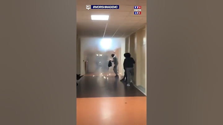 Chelles : des feux d’artifice allumés dans les couloirs d’un lycée