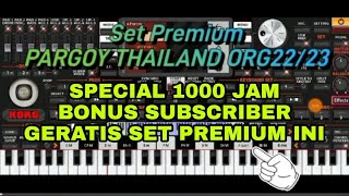 SET PREMIUM PARGOY THAILAND PALING DI CARI PENGGUNA ORG22/23 ( Baca Deskripsi)