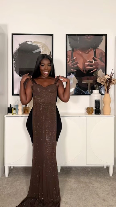 FULL GRWM for a black tie event 🤎🖤