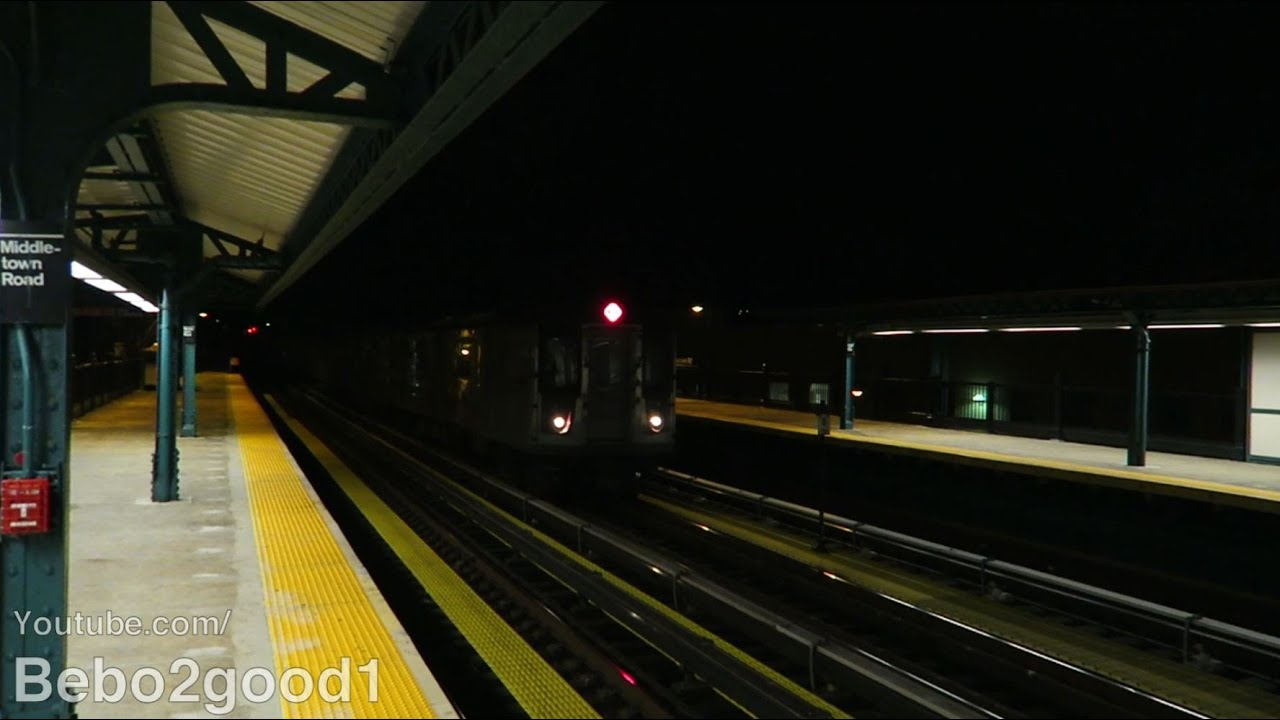 NYC Subway IRT (6) Exp (Local) Train at Middletown Road (60FPS) YouTube