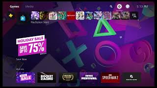 Playstation 5 Menu Walthrough @blazingsoulhunter2862