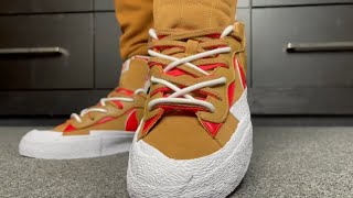 のシューレ - SACAI × BLAZER LOW "BRITISH TAN"の通販 TORA｜サカイならラクマ スニーカー