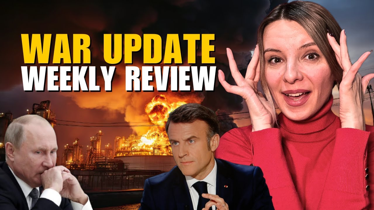 ⁣WAR UPDATE: STRIKES RUSSIAN REFINERY, NATO TROOPS, EXPLOSIONS IN BELGOROD Vlog 628: War in Ukraine