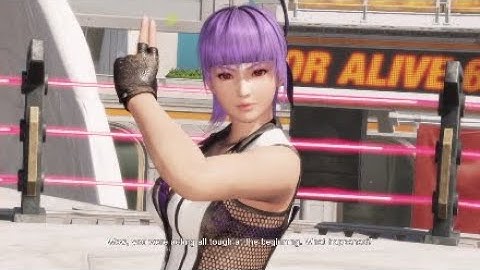 Dead Or Alive 6 Demo Ayane and Kasumi Combos