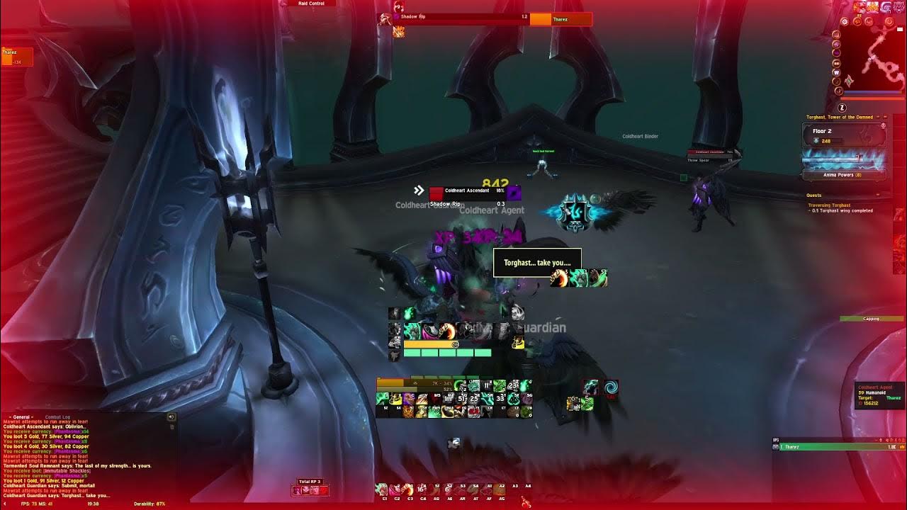 WoW Shadowlands Traversing (Threads of Fate) Coldheart