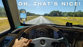 What Its Really Like To Drive A BIG Motorhome  We Watt'sd Our Steering To Get On The Road Again