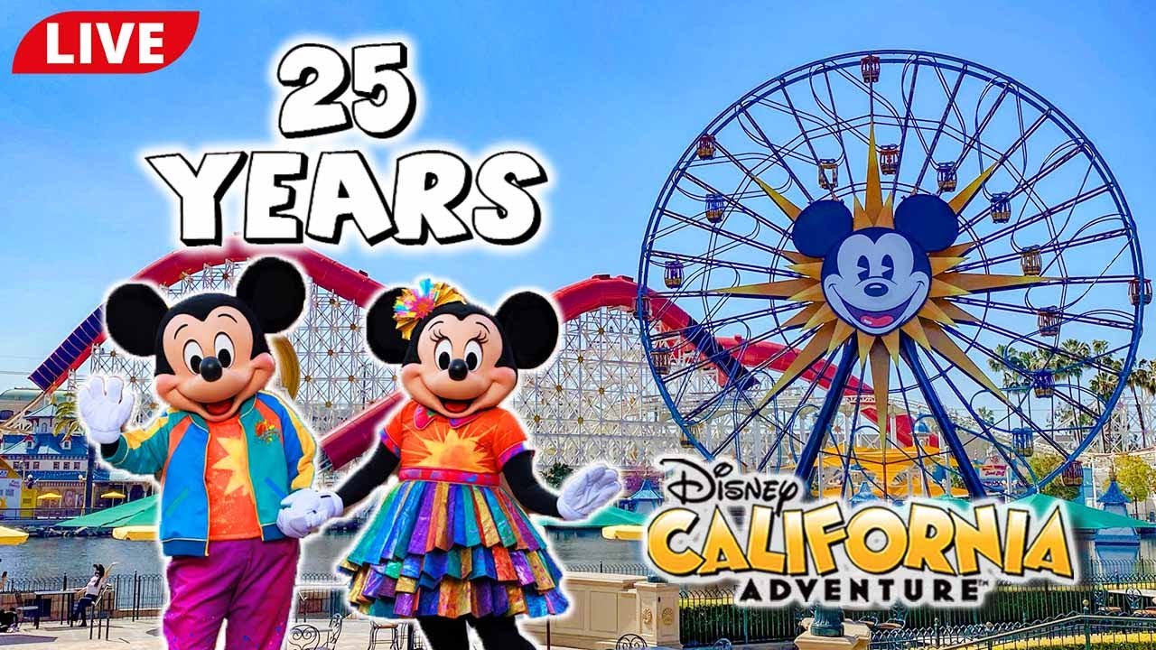 🔴  #LIVE - DCA 25th Anniversary Celebration LIVE! 🍊 Soarin' Over California is BACK! (2/8/26)