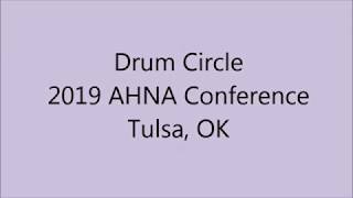 Drum Circle 2019 AHNA Conference