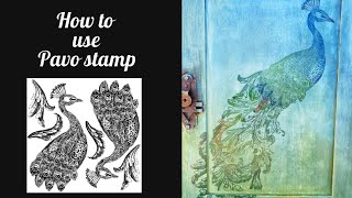 How to use the PAVO stamp IOD /live