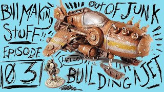 How To Make A SCI FI JET With Junk @BillMakingStuff