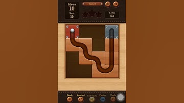 Roll the Ball slide puzzle Basic E Pack Level 53 Solution