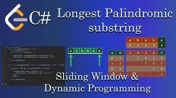 Longest Palindromic Substring - Leetcode 5 - C#