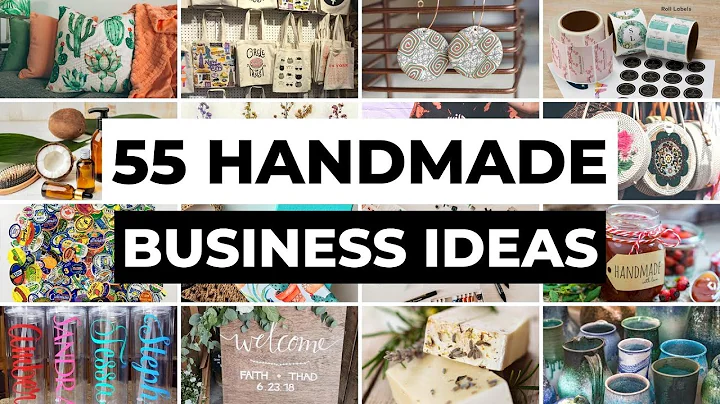 55 Handmade Business Ideas You Can Start At Home | DIY Crafts & Handmade Products to Sell