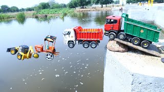 Jump River- Jcb Truck Tractor Bus Dumper Crane Swaraj Tipper Hmt Tractor Ford Truck Volvo | Cs Toy