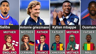 The Surprising Origins of France Players' Parents 🇫🇷
