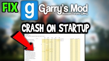 Garrys Mod – How to Fix Crash on Startup – Complete Tutorial