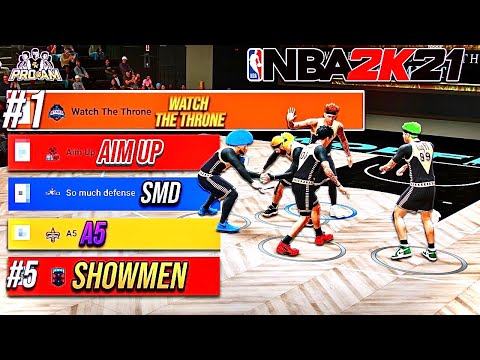 I JOINED A COMP PRO AM LEAGUE AND BECAME THE #1 TEAM ON NBA 2K21 