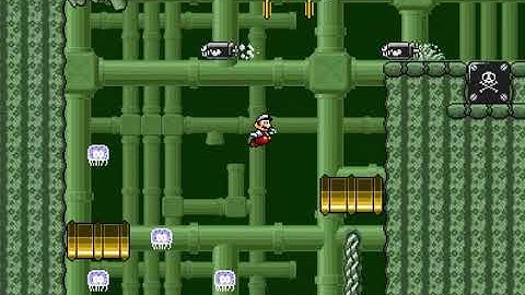 SMBX 1.4.5 Custom Level: Toxic Lagoon (World 2-3, both exits)