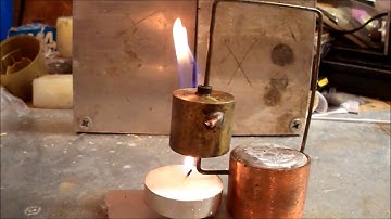 Scratch Built Flaming Hero Engine aeolipile