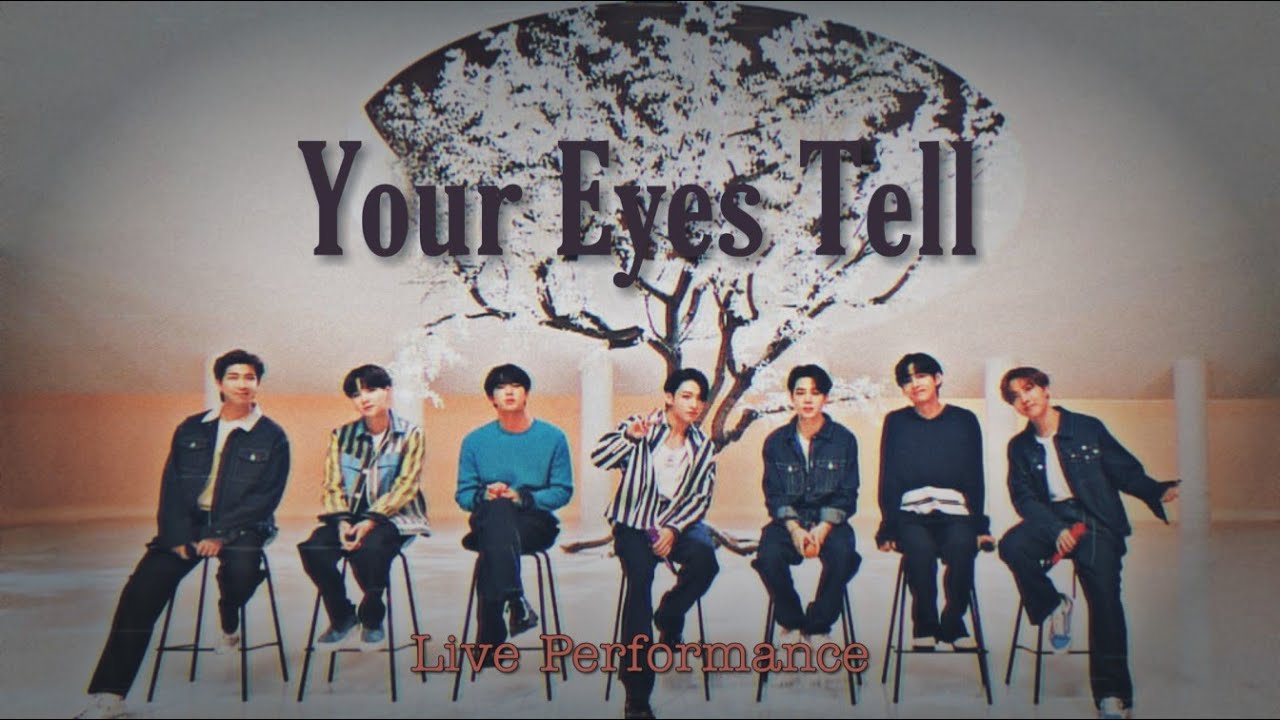 BTS Your Eyes Tell (Live Performance) 200713 YouTube