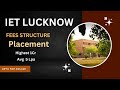 IET LUCKNOW Review | IET PLACEMENT Placement | IET COLLEGE Fees | Top UPTU College 2023 #IET LUKNOW