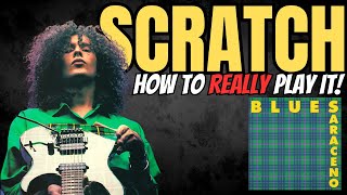 How to REALLY play Scratch by Blues Saraceno - Riff Guitar Lesson (w/TAB) - MasterThatRiff! #152