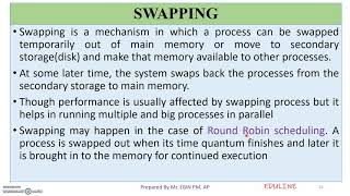 MODULE 4 - TOPIC 3 - SWAPPING
