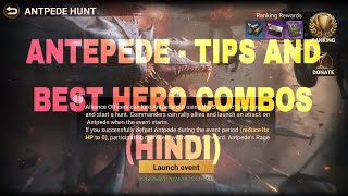 Doomsday: Last Survivors - Antepede Tips & Best Hero Combos [HINDI]