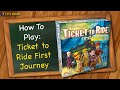 Ticket to Ride: First Journey Quiz