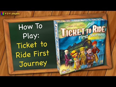 Ticket to Ride: First Journey (Europe), Board Game