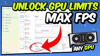 Fix Low GPU Usage & FPS Drops | The Real GPU Optimization Guide