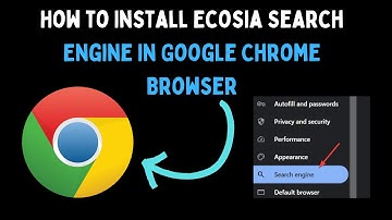 How to Install Ecosia Search Engine in Google Chrome Browser on Windows 11