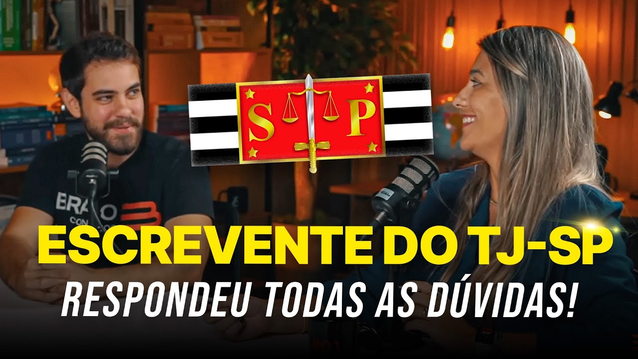 ESCREVENTE DO TJ-SP FALOU TUDO SOBRE A ROTINA DE TRABALHO