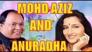Mohammed Aziz $ Anuradha Paudwal / All Hindi Song #Shemaroo musical academy.