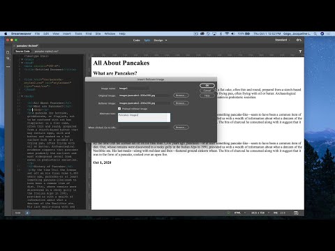 Dreamweaver CC 2020 - Rollover Image