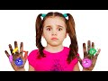 Wash your hands childrens song  more healthy habits songs  nick and poli